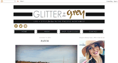 Desktop Screenshot of glitterinthegrey.com