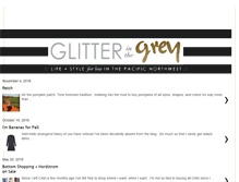 Tablet Screenshot of glitterinthegrey.com